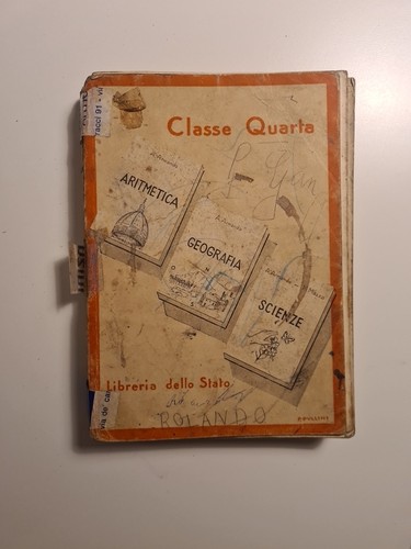 Libro classe quarta - quarta, elementare
