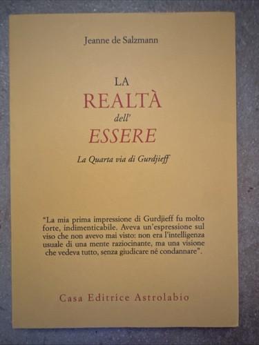 Realtà dell essere la - la, dell'essere.