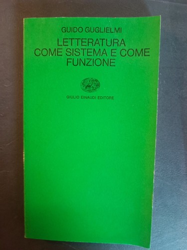 Letteratura come sistema - , e