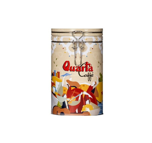 Quarta caffè barattolo con