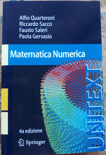 Matematica numerica quarta - numerica,