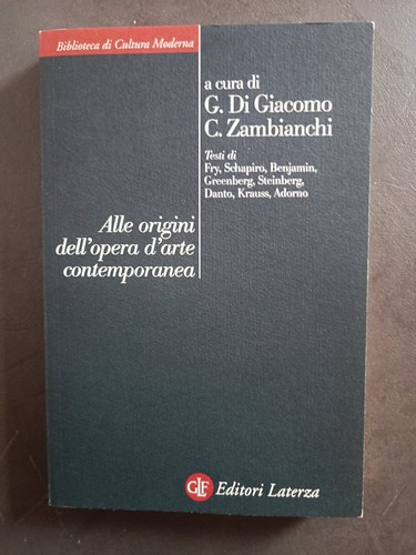 Alle origini dell - 'opera, d'arte