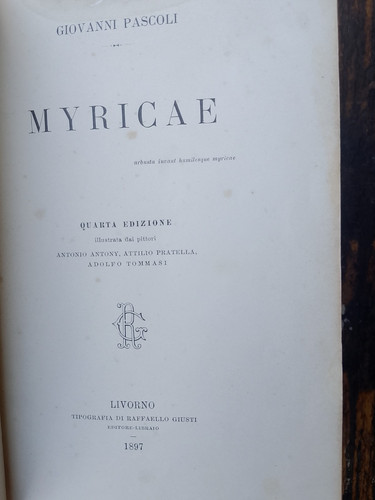 Giovanni pascoli myricae - pascoli,