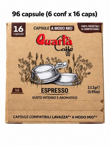 Quarta caffè capsule - caffè, 96